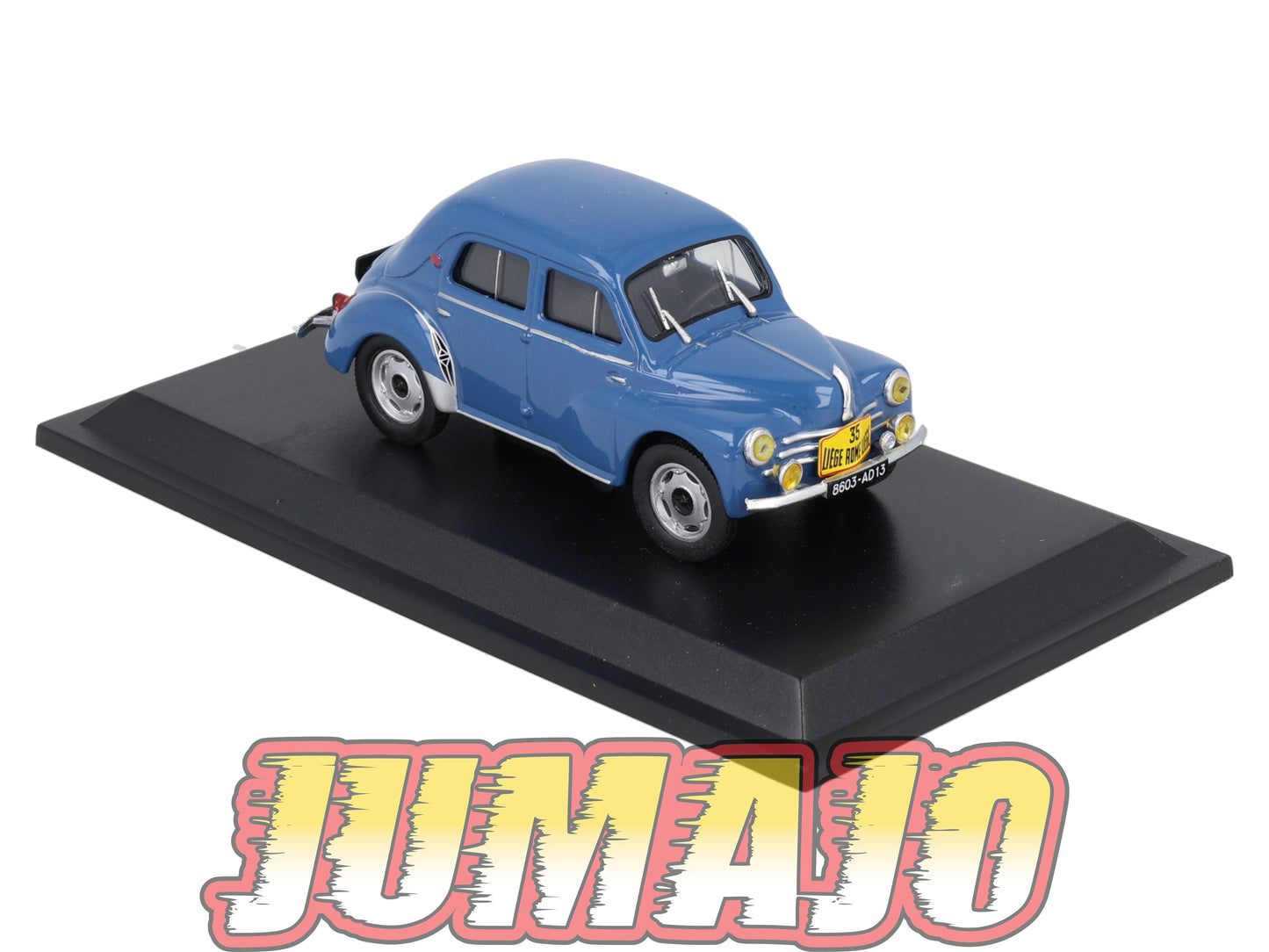 4CV42 Voiture 1/43 Eligor RENAULT 4 CV Liège-Rome-Liège type R 1063 1955