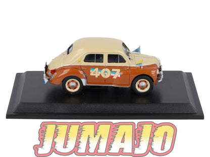 4CV43 Voiture 1/43 Eligor RENAULT 4 CV Tour de France Automobile R1062 1951