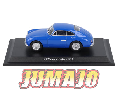 4CV44 Voiture 1/43 Eligor RENAULT 4 CV Coach Rosier 1952