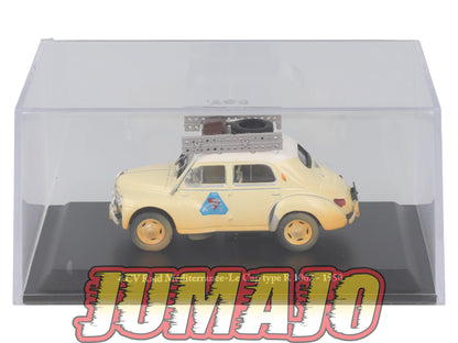 4CV5 Voiture 1/43 Eligor RENAULT 4 CV Raid Méditerranée-Le Cap Type R 1062 1950