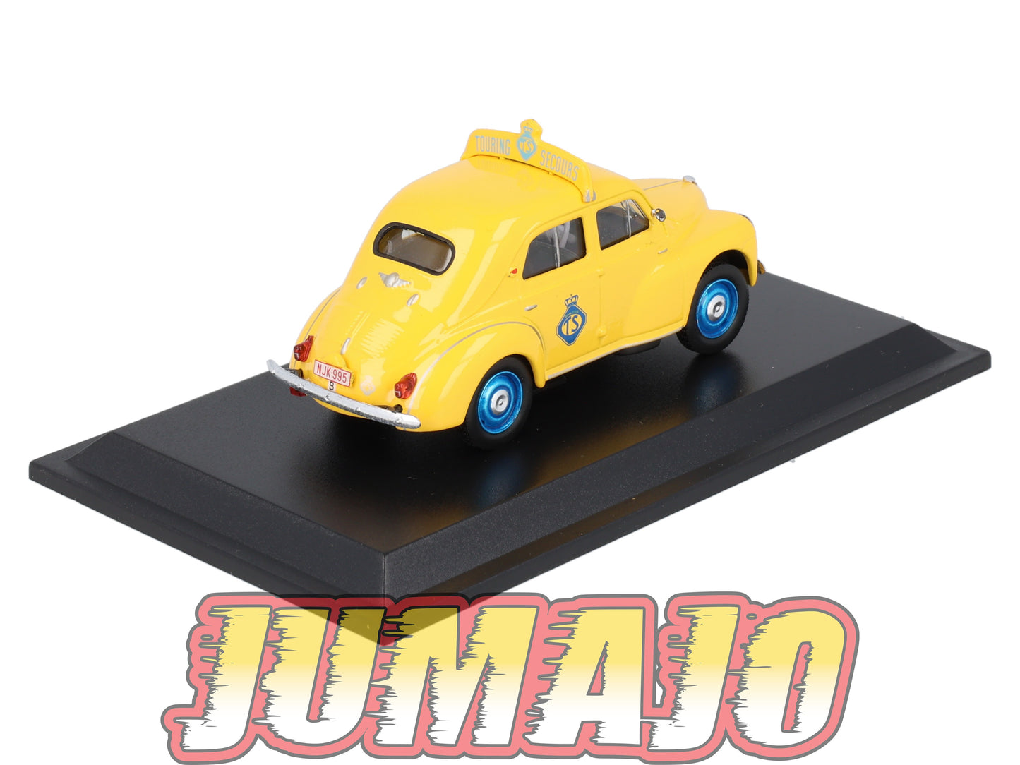 4CV8 Voiture 1/43 Eligor RENAULT 4 CV Touring Secours Belge 1958