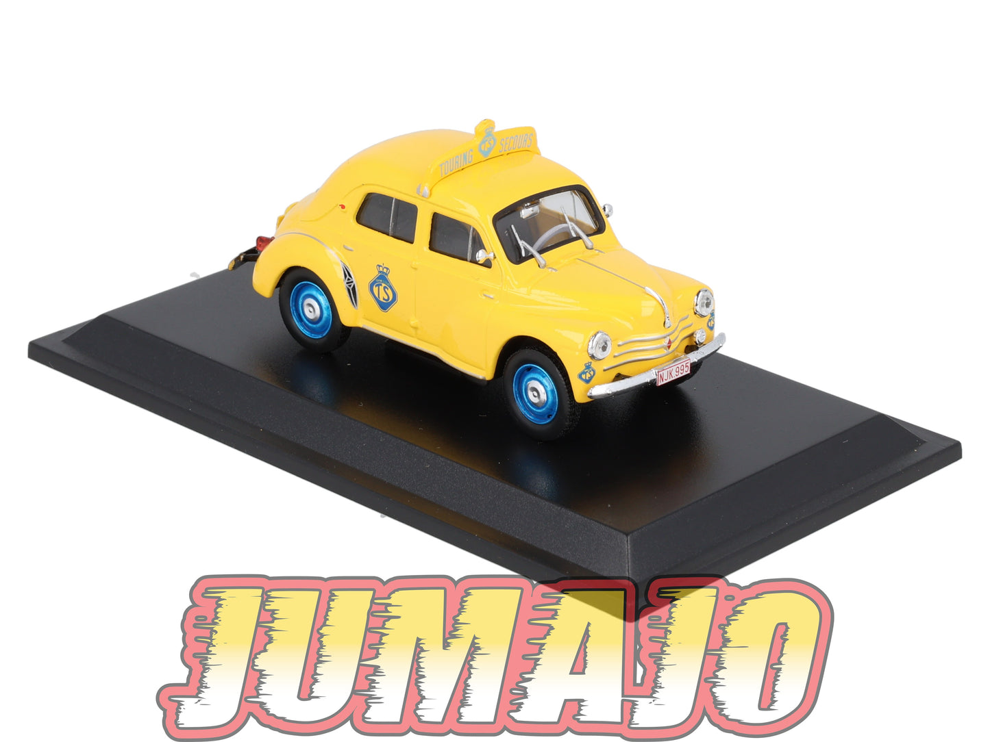 4CV8 Voiture 1/43 Eligor RENAULT 4 CV Touring Secours Belge 1958