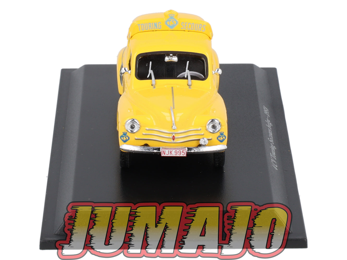 4CV8 Voiture 1/43 Eligor RENAULT 4 CV Touring Secours Belge 1958