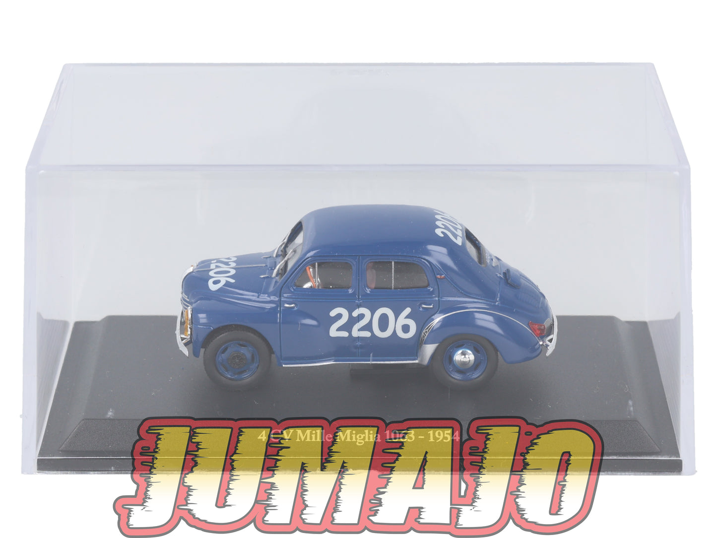 4CV9 Voiture 1/43 Eligor RENAULT 4 CV Mille Miglia 1063 1954 #2206