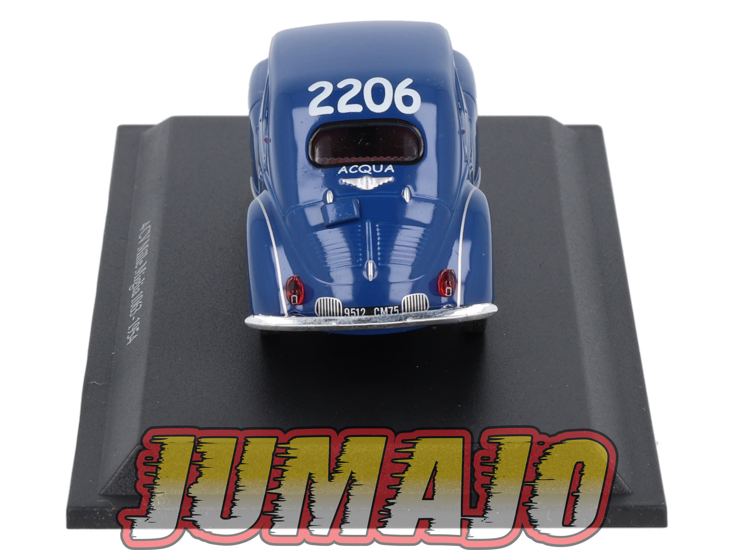 4CV9 Voiture 1/43 Eligor RENAULT 4 CV Mille Miglia 1063 1954 #2206
