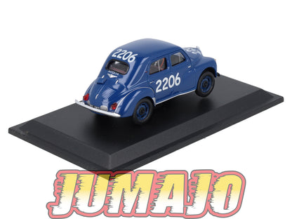 4CV9 Voiture 1/43 Eligor RENAULT 4 CV Mille Miglia 1063 1954 #2206