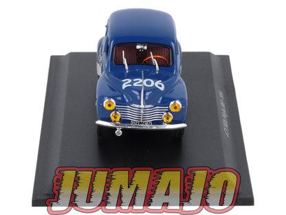 4CV9 Voiture 1/43 Eligor RENAULT 4 CV Mille Miglia 1063 1954 #2206