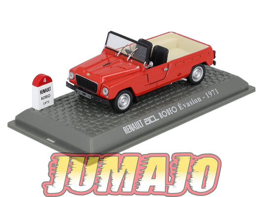 4L19 1/43 Universal Hobbies Renault R 4L : Renault ACL Rodeo Evasion 1971