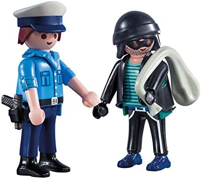 PLY37 PLAYMOBIL DUOPACK Policier et voleur 9218