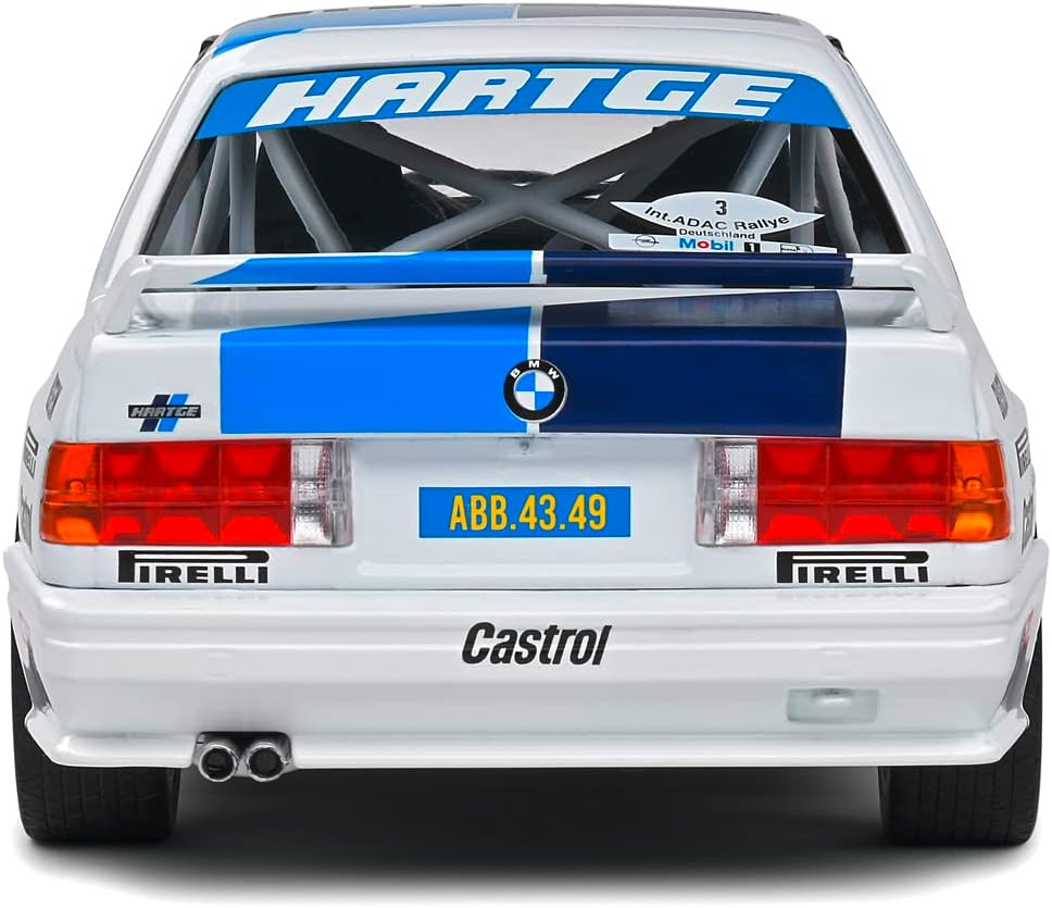DH514 Voiture 1/18 SOLIDO : BMW M3 E30 ADAC Rallye Deutschland 1990 #3 Hartage