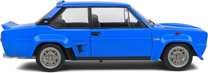 DH6004 Voiture 1/18 SOLIDO : Fiat 131 Abarth Blue 1980 Bertone