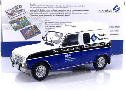 DH207 Voiture 1/18 SOLIDO : Renault R4F4 90th Anniversary Edition Limited Edition