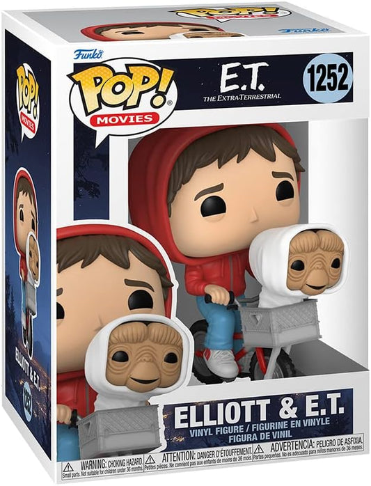 POP89 Figurine Vinyl FUNKO POP E.T. : Elliott & E.T. #1252