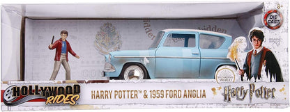 JAD5 Voiture 1/24 JADA Harry Potter : 1959 Ford Anglia