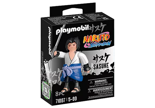 PLY101 Figurine PLAYMOBIL Naruto Shippuden : Sasuke 71097