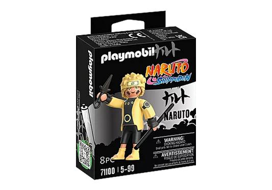 PLY104 Figurine PLAYMOBIL Naruto Shippuden : Naruto Rikudou Sennin Mode 71100