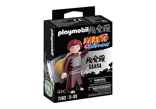 PLY110 Figurine PLAYMOBIL Naruto Shippuden : Gaara 71103