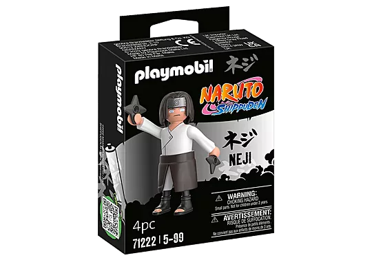 PLY108 Figurine PLAYMOBIL Naruto Shippuden : Neji 71222