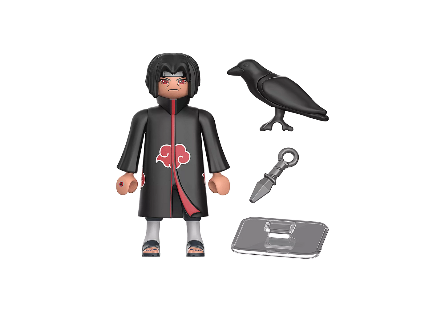 PLY138 Figurine PLAYMOBIL Naruto Shippuden : Itachi Akatsuki 71226