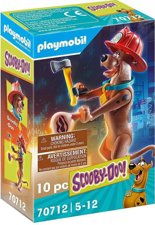 PLY18 PLAYMOBIL Scooby-Doo 70712 Pompier