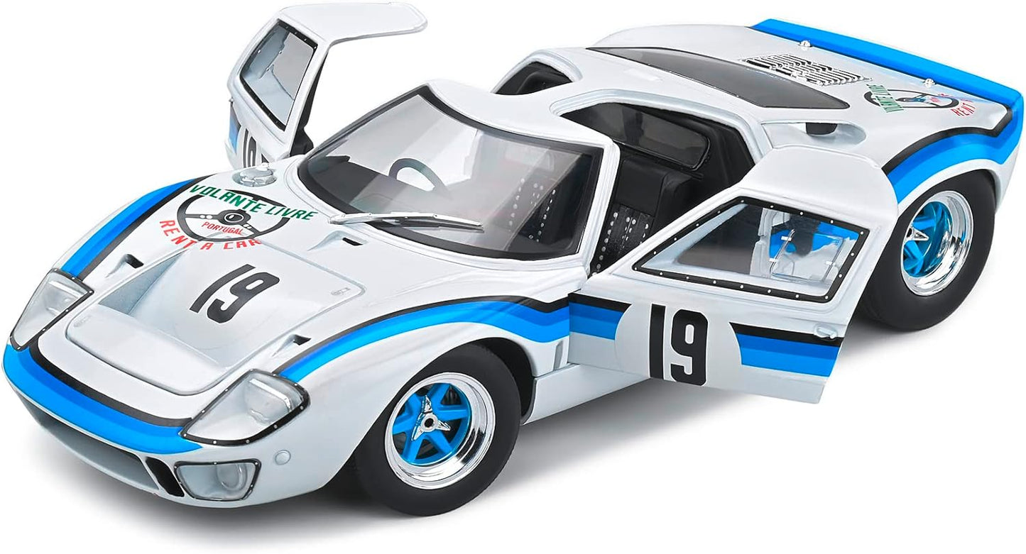 DH006 Voiture 1/18 SOLIDO : Ford GT40 MK1 Angola CHAMPIONSHIP 73 #19