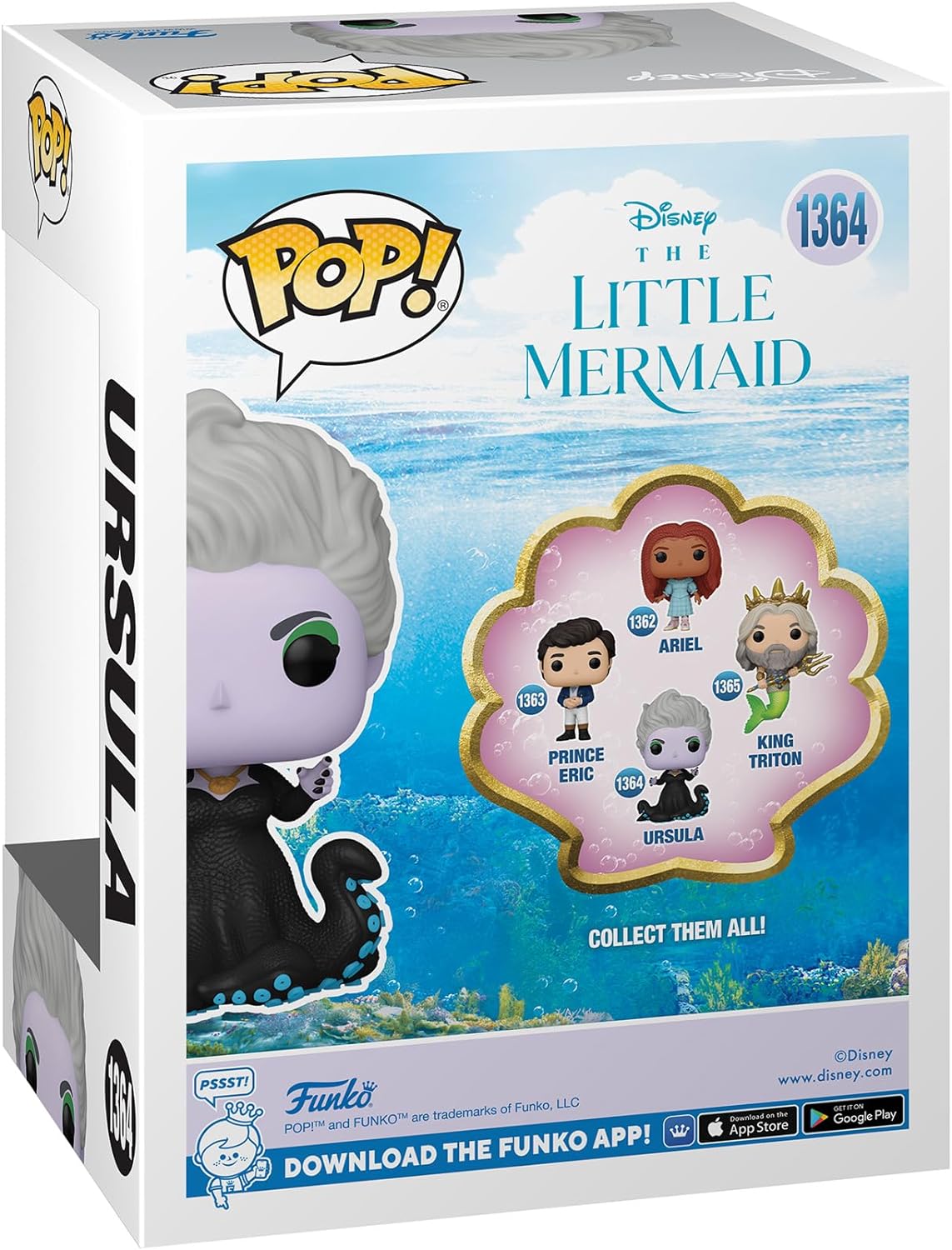 Figurine Vinyl FUNKO POP Disney The Little Mermaid : Ursula #1364