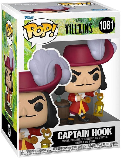 Figurine Vinyl FUNKO POP Disney Villains : Captain Hook #1081