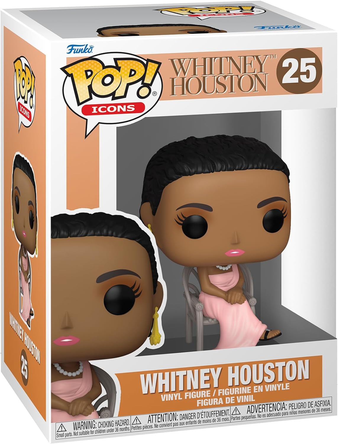 Figurine Vinyl FUNKO POP Icons : Whitney Houston #25