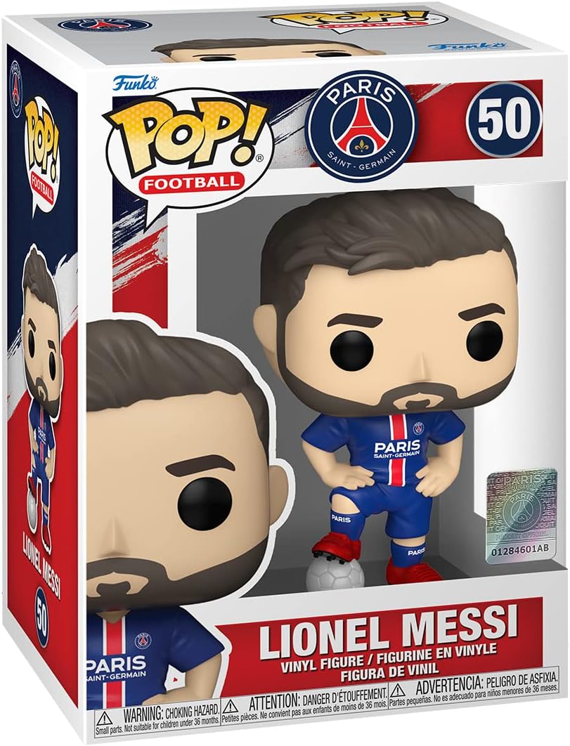 Figurine Vinyl FUNKO POP Paris Saint Germain PSG : Lionel Messi #50 – Jumajo