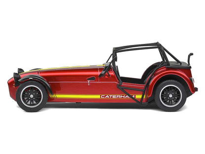 DH804 Voiture 1/18 SOLIDO : Catheram Seven 275 Academy Red 2014