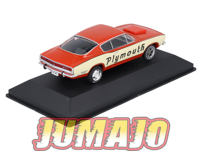 AC101 Voiture 1/43 IXO altaya Voitures américaines PLYMOUTH Barracuda Super Stock Test Mule 1968