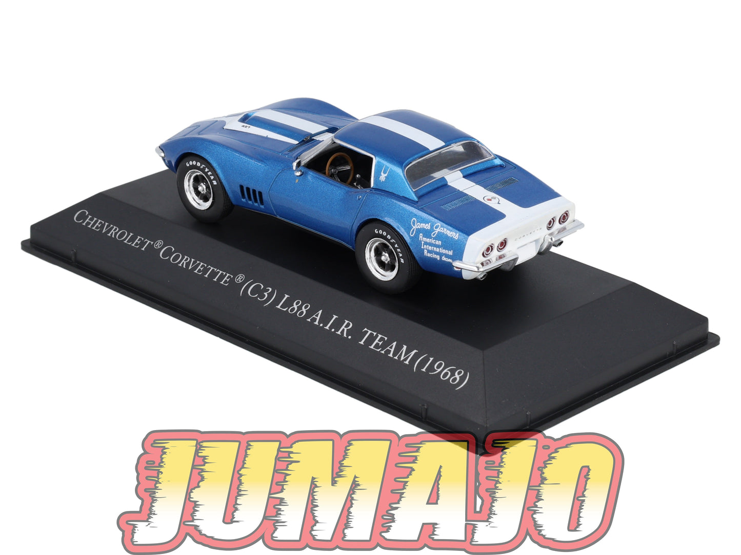 AC103 Voiture 1/43 IXO Altaya Chevrolet Corvette C3 1968 noir