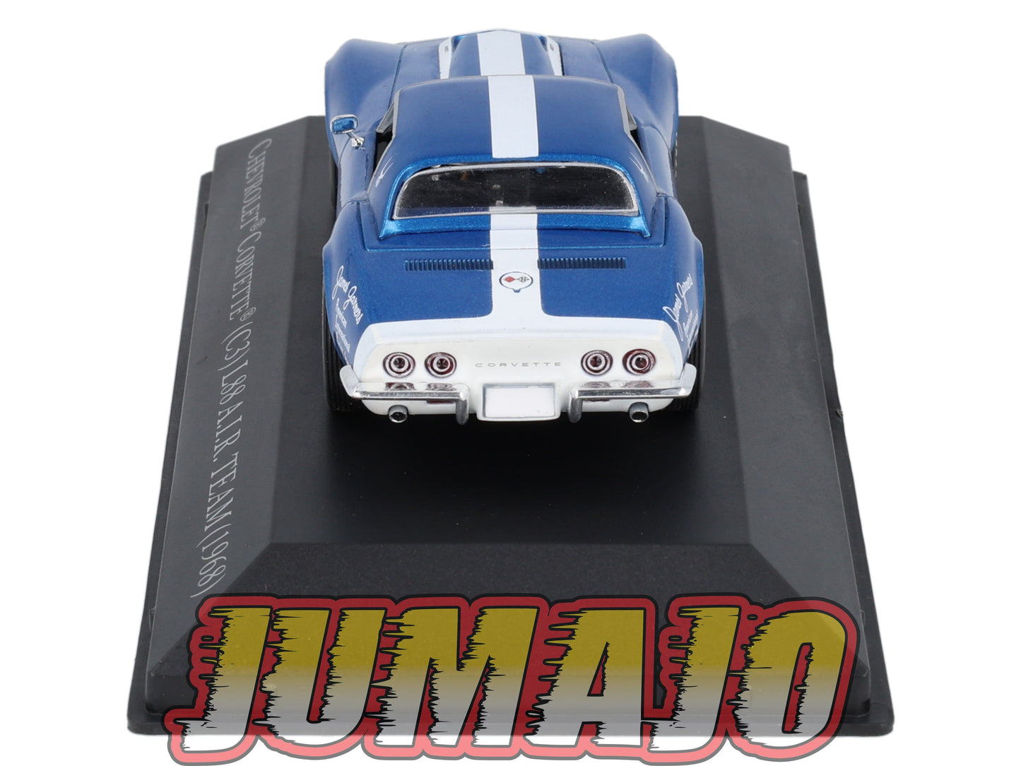 AC103 Voiture 1/43 IXO Altaya Chevrolet Corvette C3 1968 noir