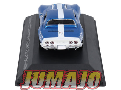 AC103 Voiture 1/43 IXO Altaya Chevrolet Corvette C3 1968 noir