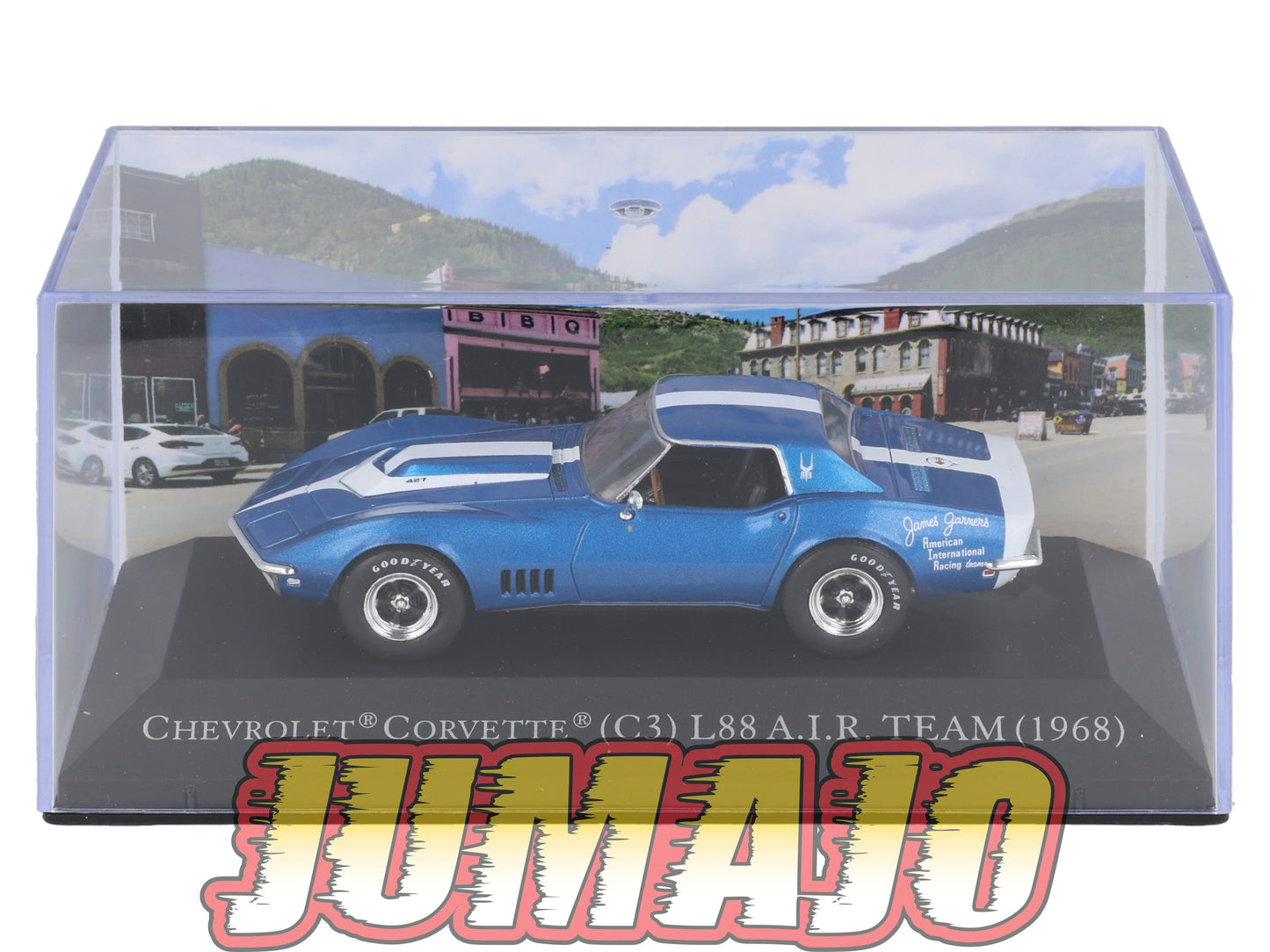 AC103 Voiture 1/43 IXO Altaya Chevrolet Corvette C3 1968 noir