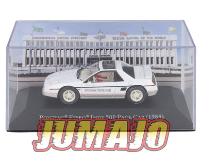 AC104 Voiture 1/43 IXO altaya Voitures américaines : PONTIAC Fiero Indy 500 Pace car 1984