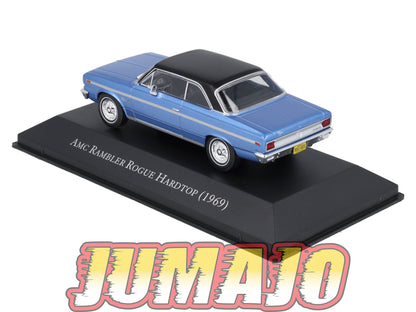 AC109 Voiture 1/43 IXO altaya Voitures américaines : AMC Rambler Rogue Hardtop 1969