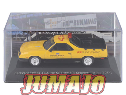AC110 Voiture 1/43 IXO altaya Voitures américaines : CHEVROLET El Camino SS Indy 500 Service Truck 1986