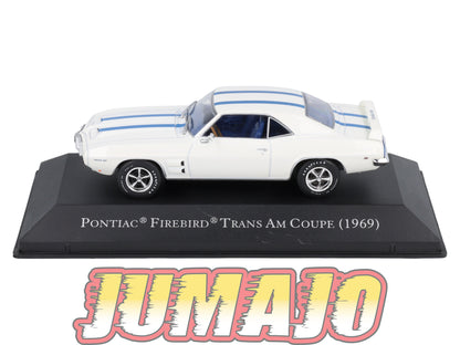 AC111 Voiture 1/43 IXO altaya Voitures américaines : PONTIAC Firebird Trans AM Coupe 1969