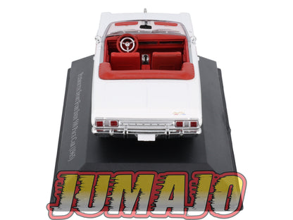 AC114 Voiture 1/43 IXO altaya Voitures américaines PLYMOUTH Sport Fury Indy 500 Cabriolet 1965