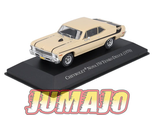 AC116 Voiture 1/43 IXO altaya Voitures américaines CHEVROLET Nova 350 Yenko Deuce 1970