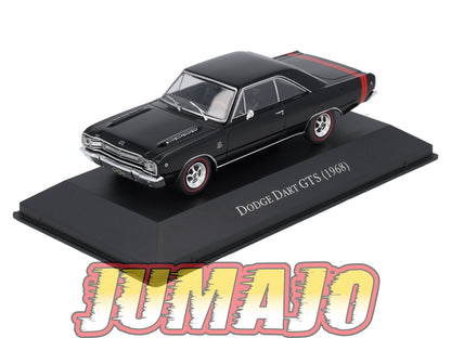 AC117 Voiture 1/43 IXO altaya Voitures américaines DODGE Dart GTS 1968