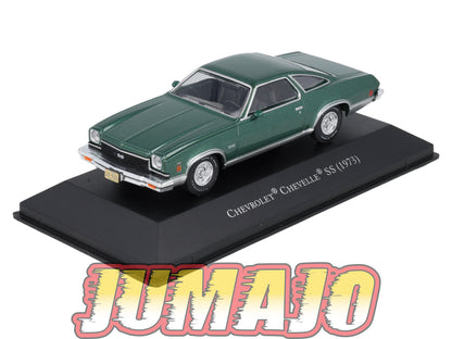 AC118 Voiture 1/43 IXO altaya Voitures américaines CHEVROLET Chevelle SS 1973