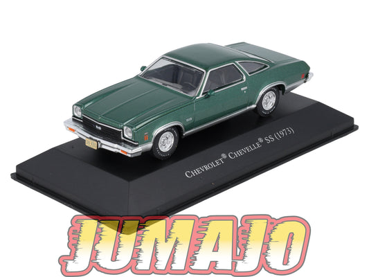 AC118 Voiture 1/43 IXO altaya Voitures américaines CHEVROLET Chevelle SS 1973