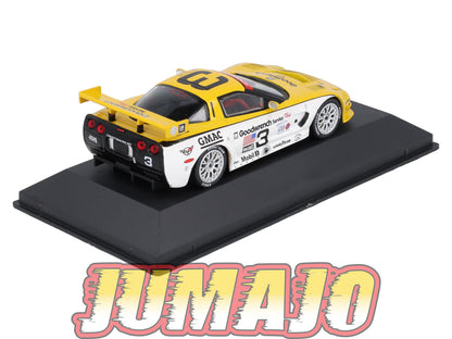 AC119 Voiture 1/43 IXO altaya Voitures américaines CHEVROLET Corvette C5-R #3 24HRS 2nd 2000