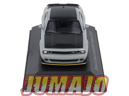 AC120 Voiture 1/43 IXO altaya Voitures américaines DODGE Challenger SRT Demon 2018