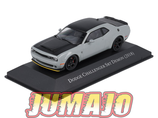 AC120 Voiture 1/43 IXO altaya Voitures américaines DODGE Challenger SRT Demon 2018
