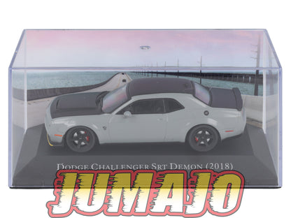 AC120 Voiture 1/43 IXO altaya Voitures américaines DODGE Challenger SRT Demon 2018