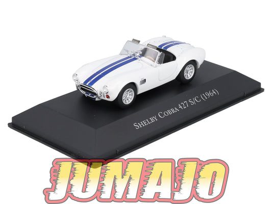 AC122 Voiture 1/43 IXO altaya américaines SHELBY Cobra 427 S/C 1964