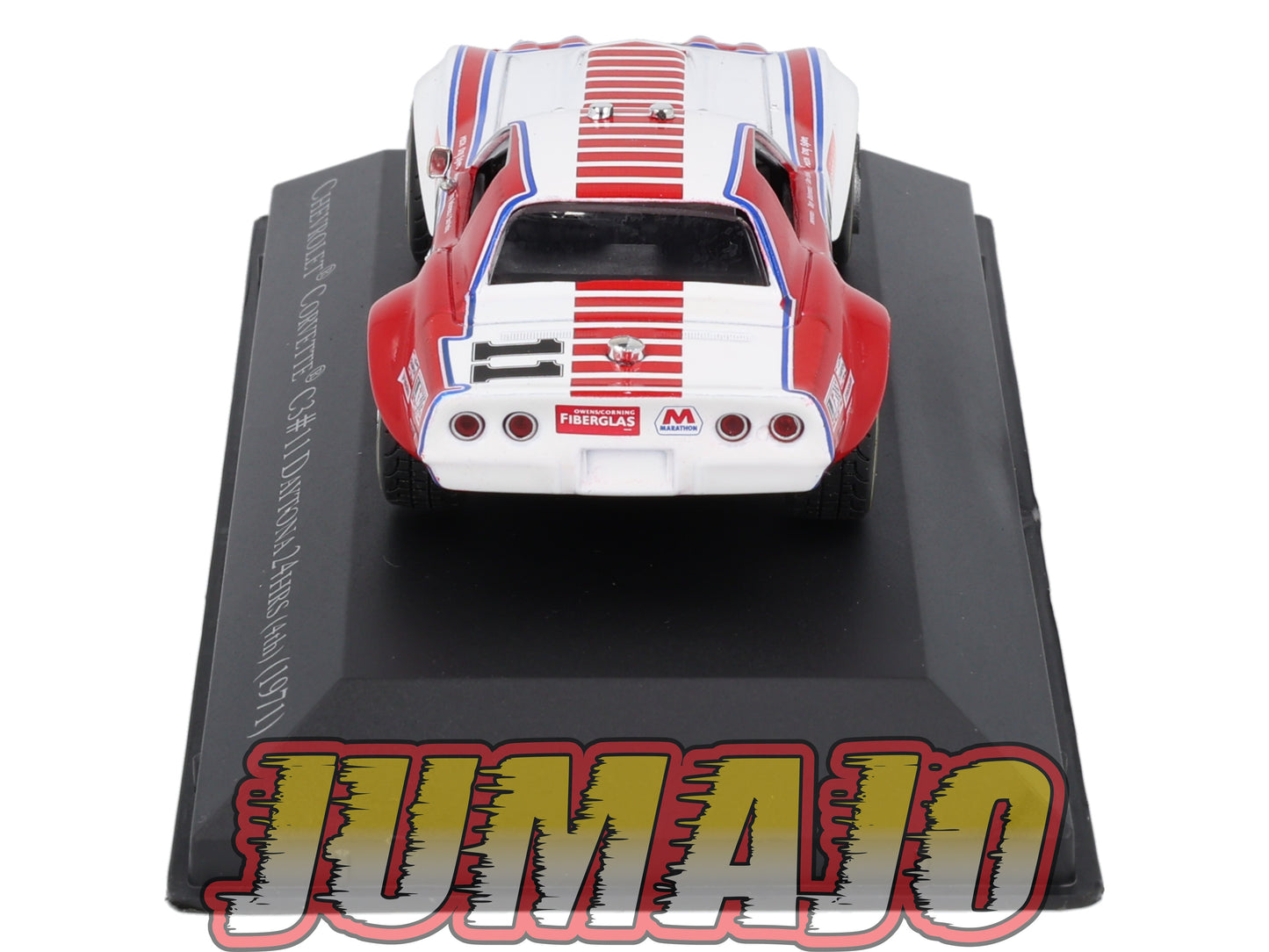 AC124 Voiture 1/43 IXO altaya américaines CHEVROLET Corvette C3 #11 Daytona 24H 1971
